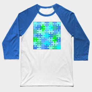 The Blue Jigsaw Baseball T-Shirt